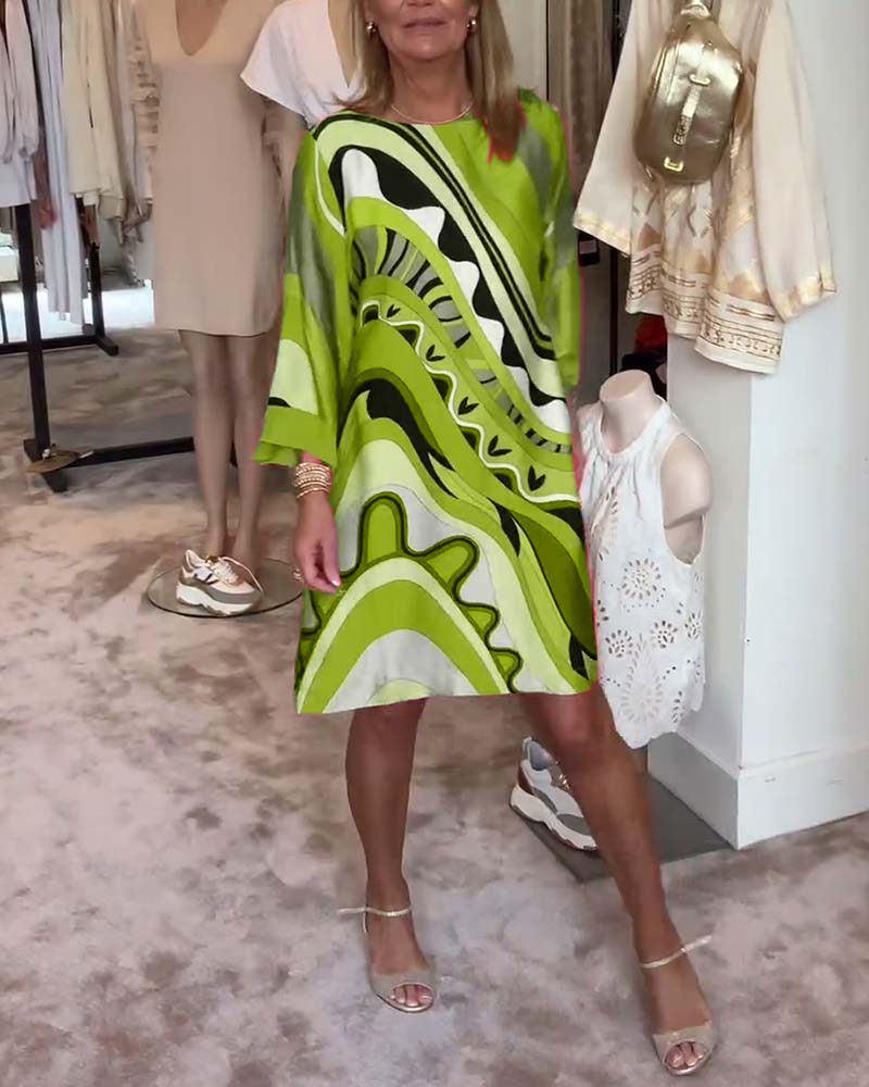 XENIA | Colourful spring Dress