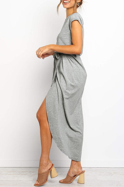 Leona | Elegant Wrap Midi Dress