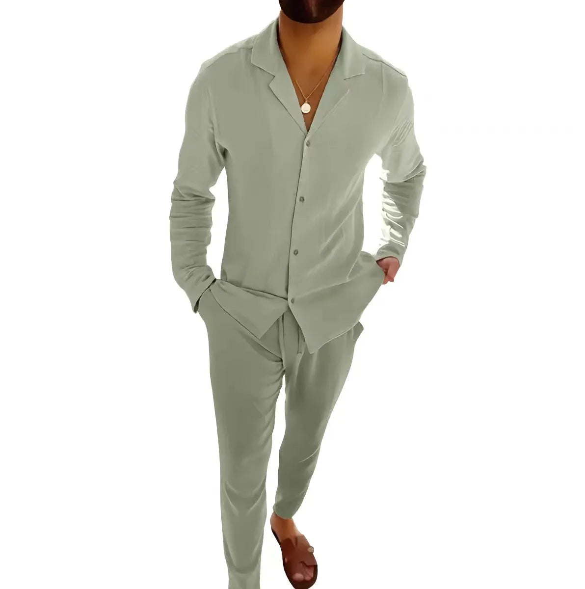 Noah | Relaxed Long-Sleeve Men’s Set