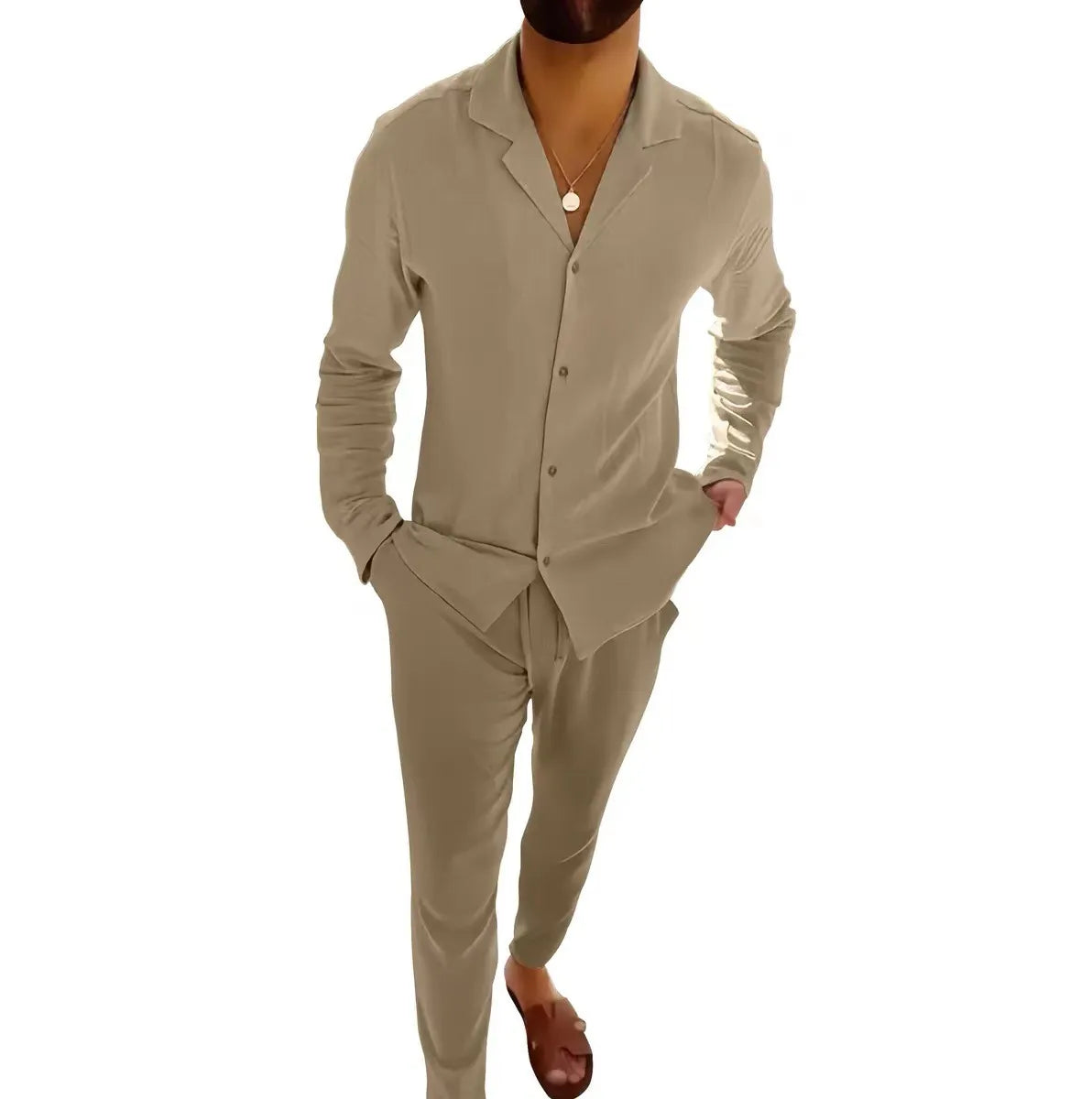 Noah | Relaxed Long-Sleeve Men’s Set