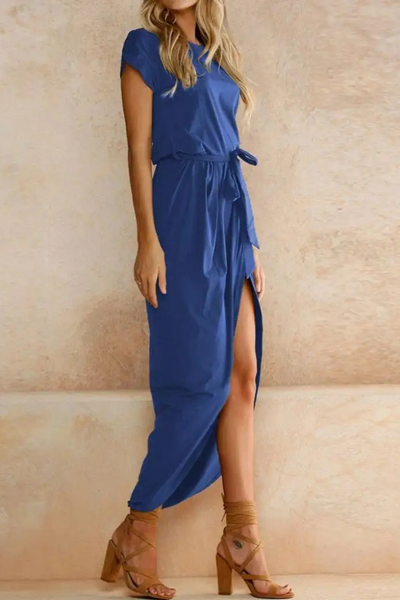 Leona | Elegant Wrap Midi Dress