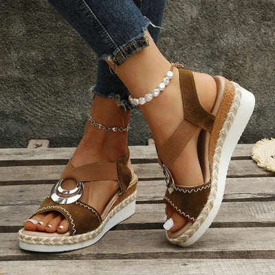 Maren | Elegant Wedge Sandals