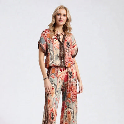 Soraya | Elegant Printed Co-ord Set