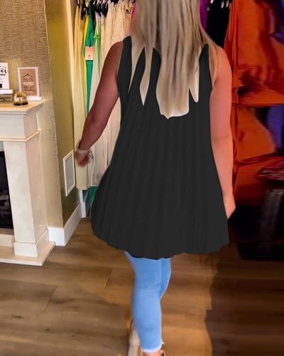 Lynette | Sleeveless High-Low Women’s Blouse