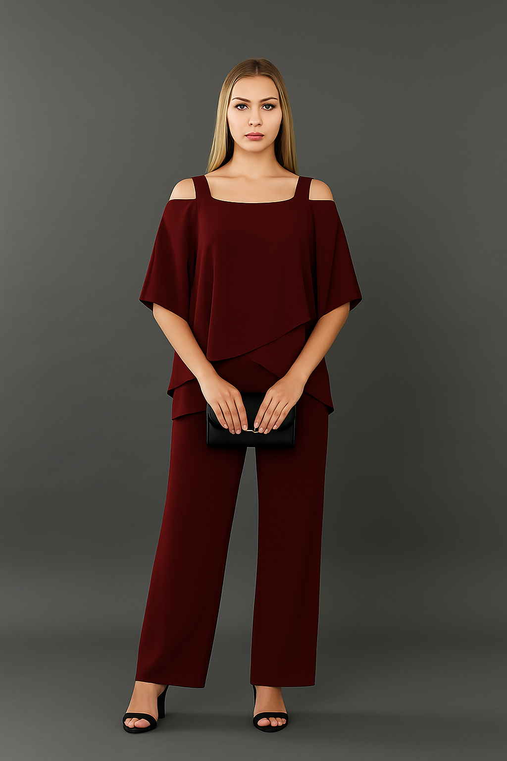 Women's Casual One-Shoulder Jumpsuit