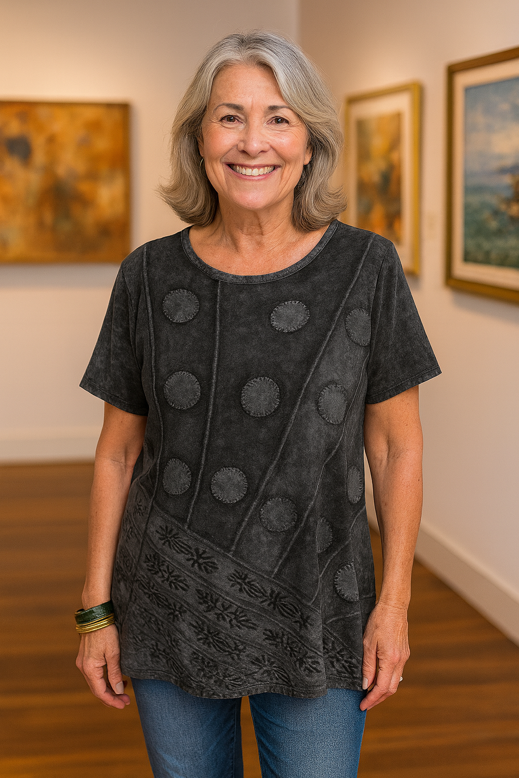 Viola | Boho Patterned Women’s Tunic