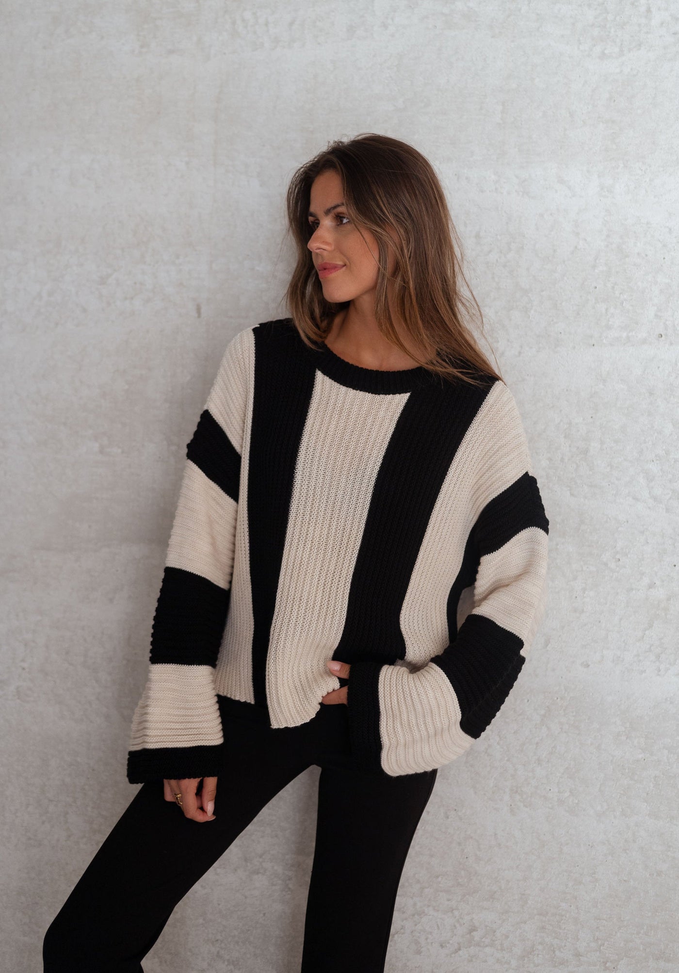 Mila | Striped Women’s  Knit Sweater
