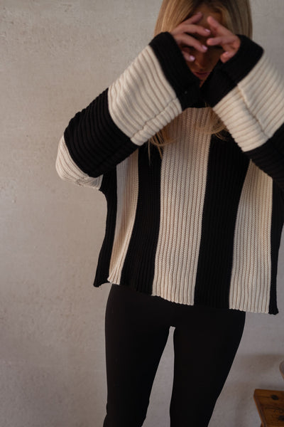 Mila | Striped Women’s  Knit Sweater
