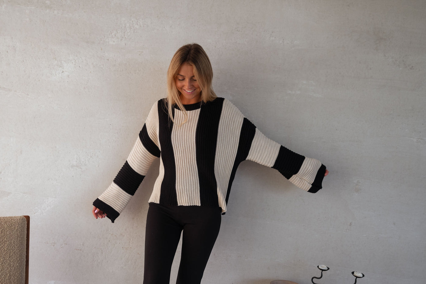 Mila | Striped Women’s  Knit Sweater