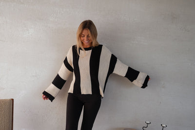 Mila | Striped Women’s  Knit Sweater