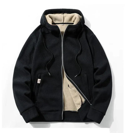 Elegant Casual Hoodie Jacket for Men