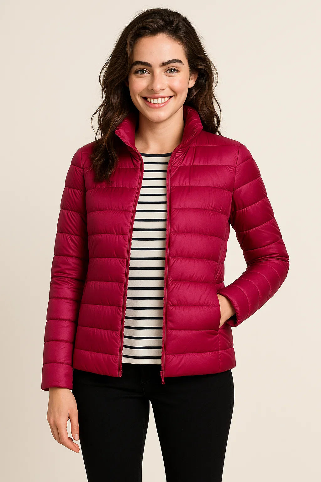 Elegant Padded Winter Jacket for Women
