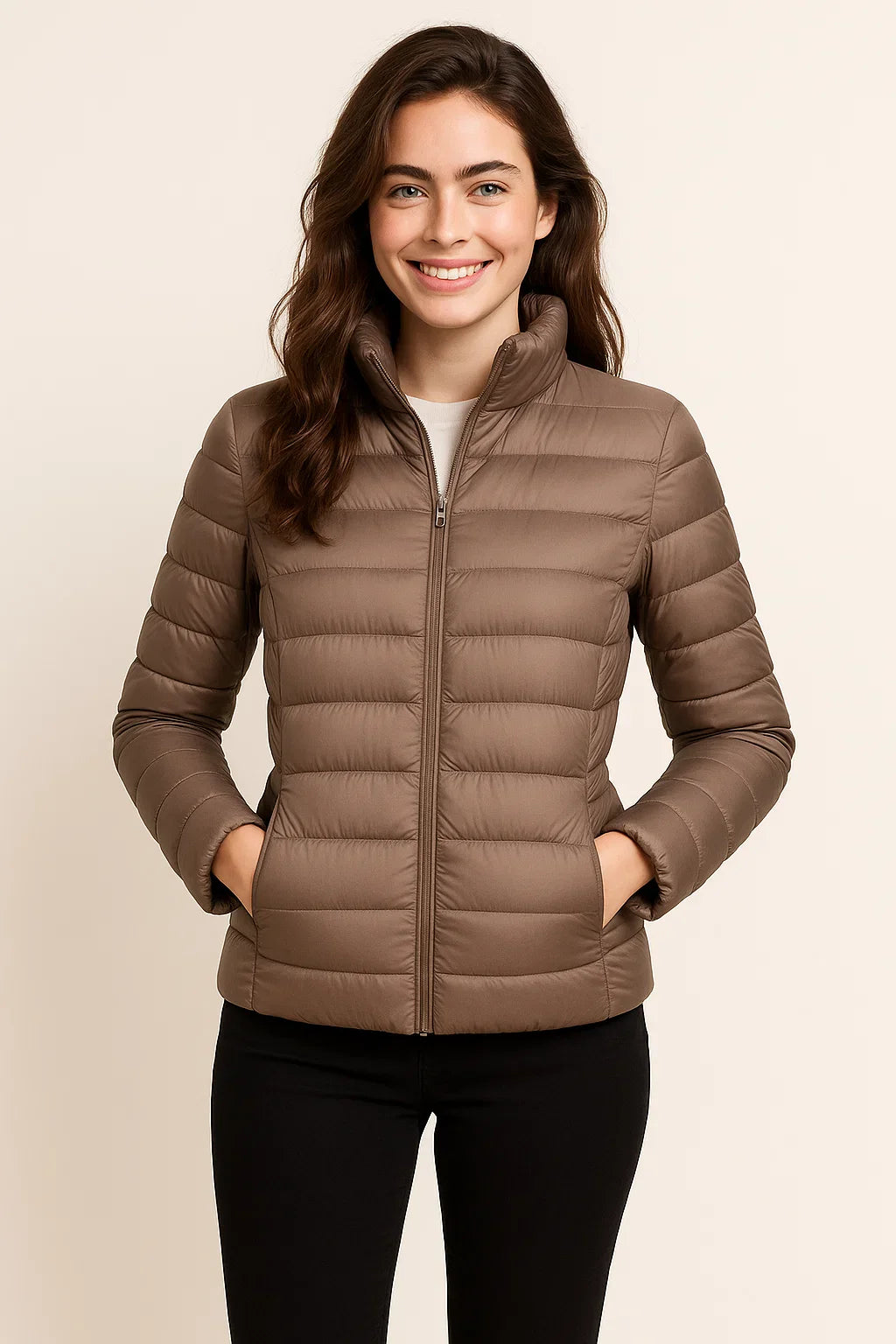 Elegant Padded Winter Jacket for Women
