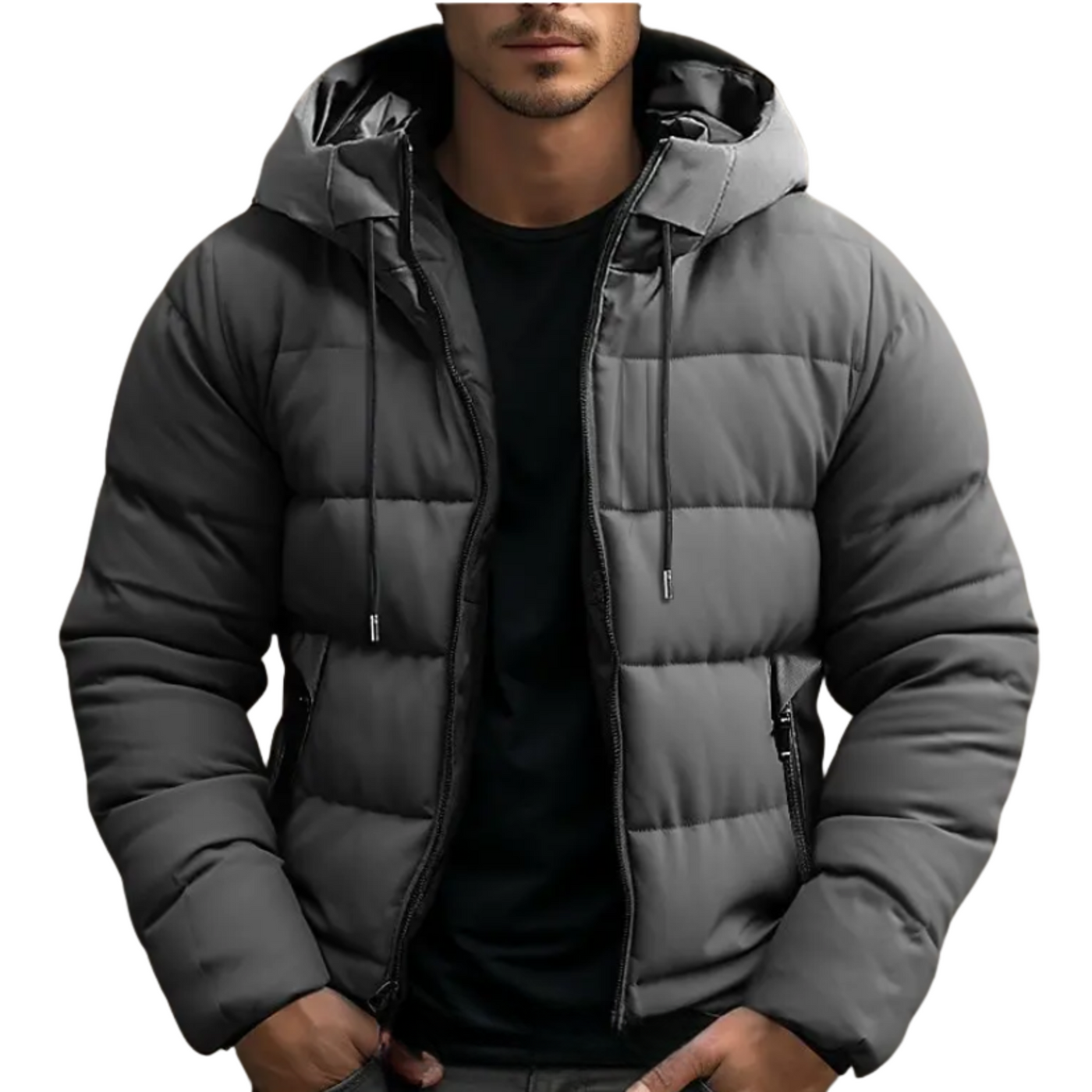 Men's Puffed Winter Jacket