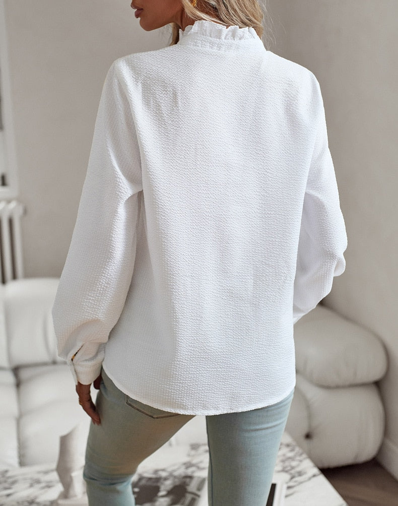 Eden | Luxurious Polo Blouse