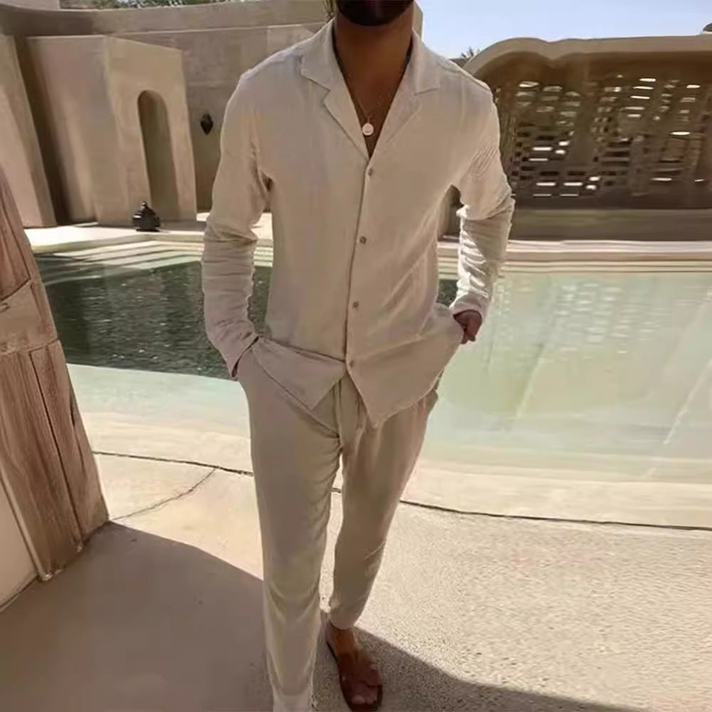 Noah | Relaxed Long-Sleeve Men’s Set