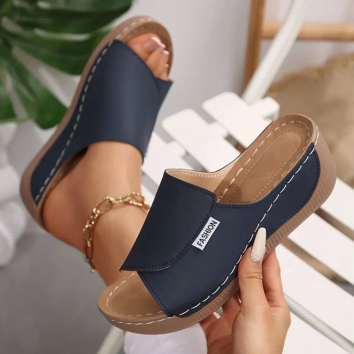 Maribel | Casual Comfort Slip-On Sandals
