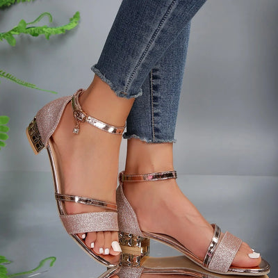 Serenya | Elegant Ankle Strap Sandals