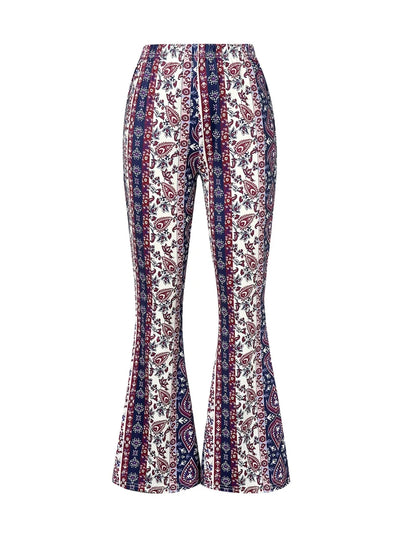 Women's Trendy Boho Style Flare Pants