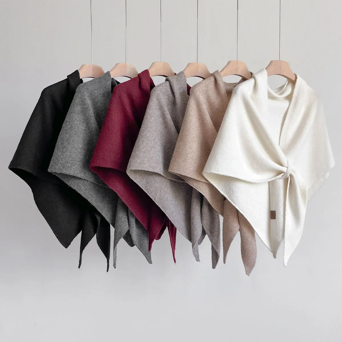Alba | Tie Front Wrap Shawl