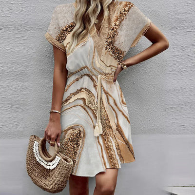Althea | Chic Printed Summer Dress