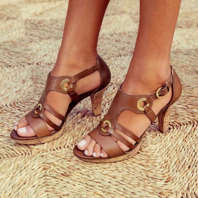 Maribel | Classic Strappy Heeled Sandals