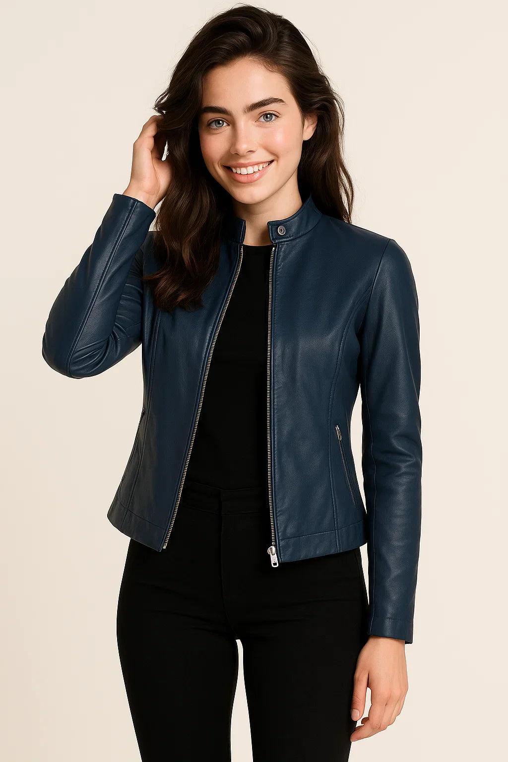 Women's Casual Biker Jacket