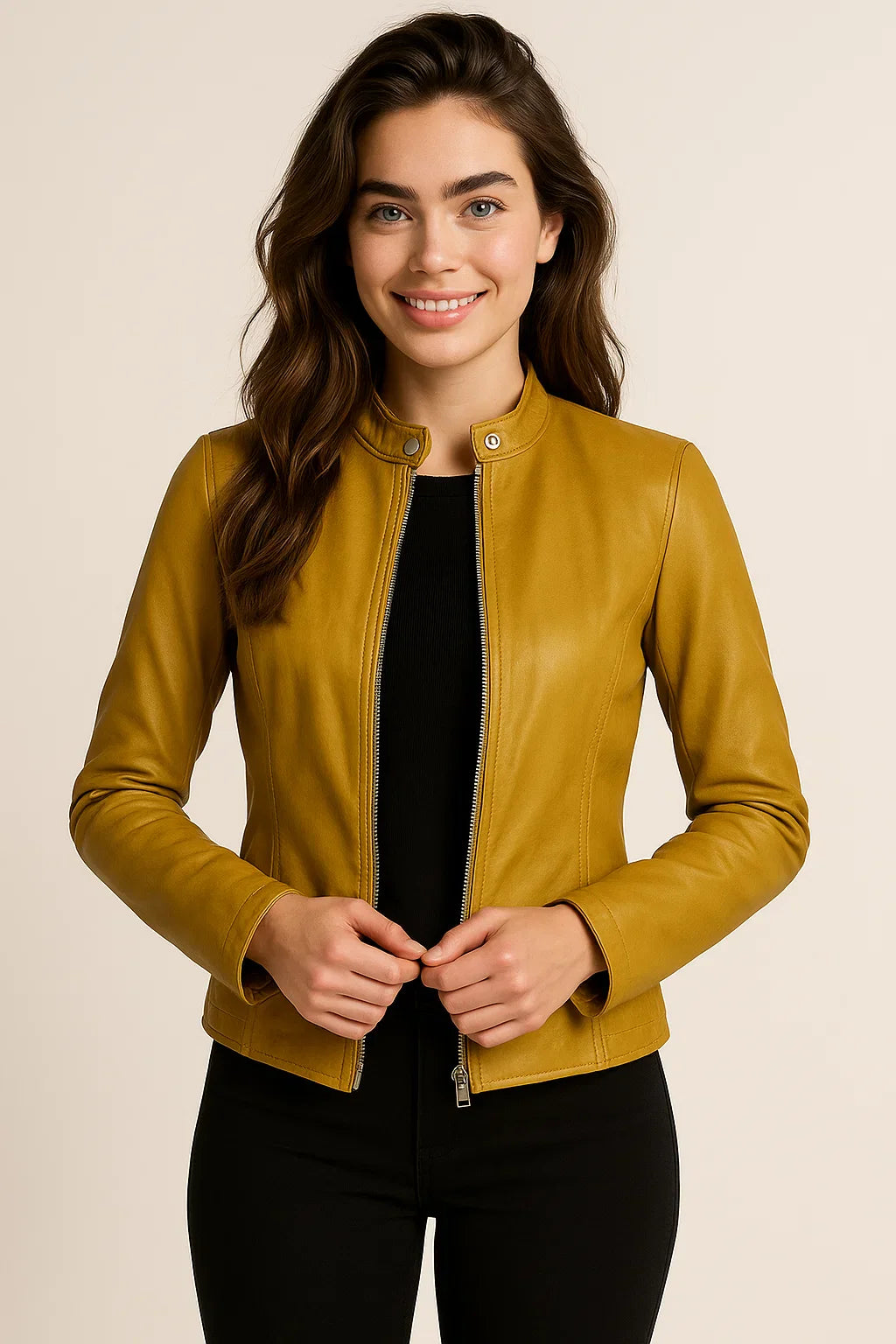 Women's Casual Biker Jacket