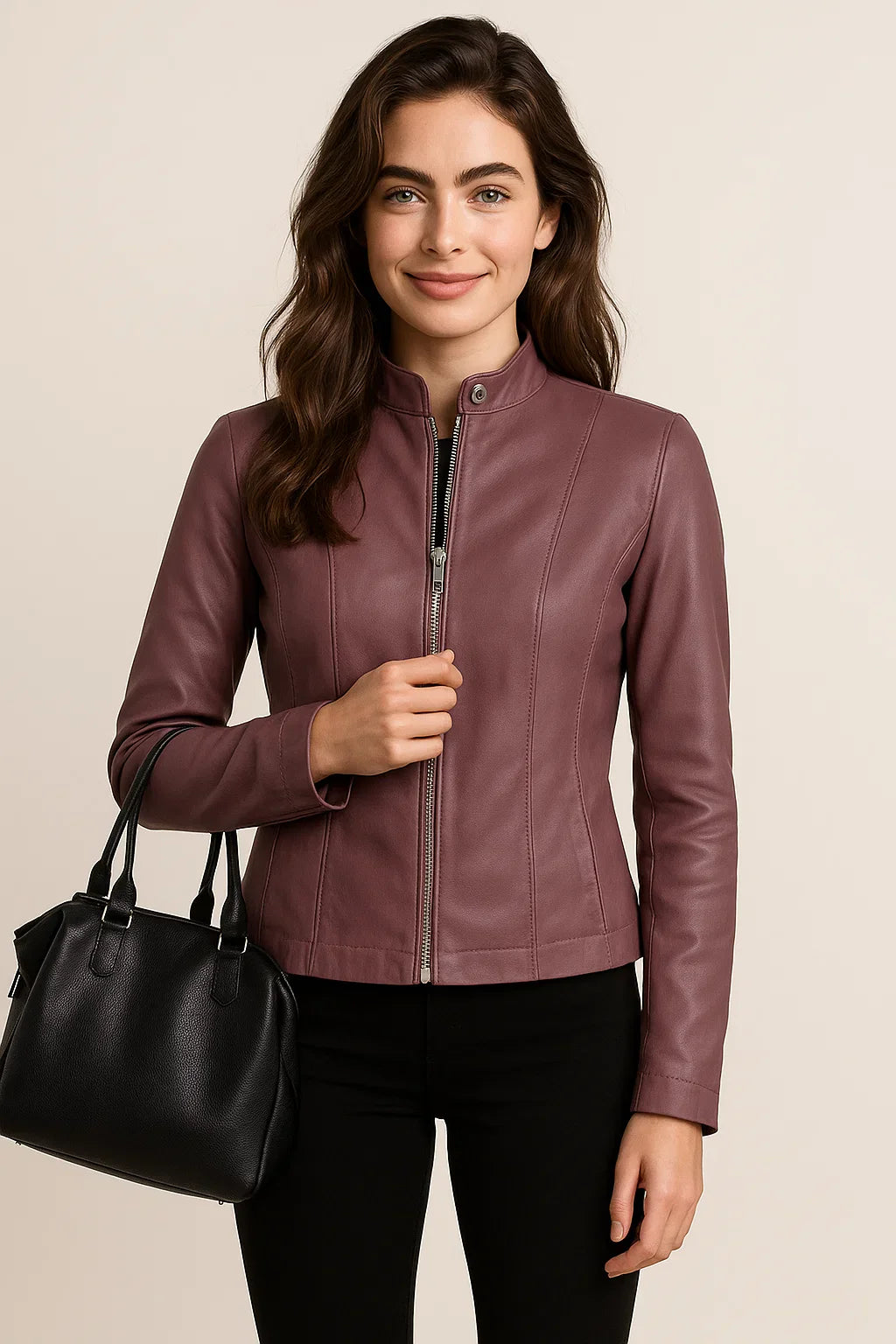 Women's Casual Biker Jacket