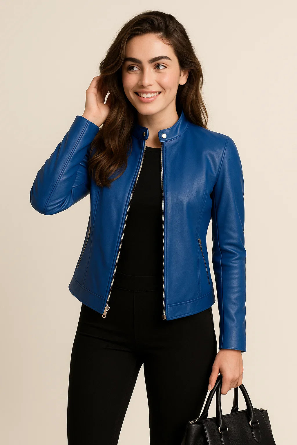 Women's Casual Biker Jacket