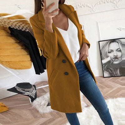 Women's Casual Chic Long Coat
