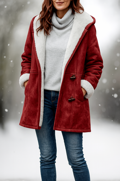 Women’s Classic Toggle Hooded Coat