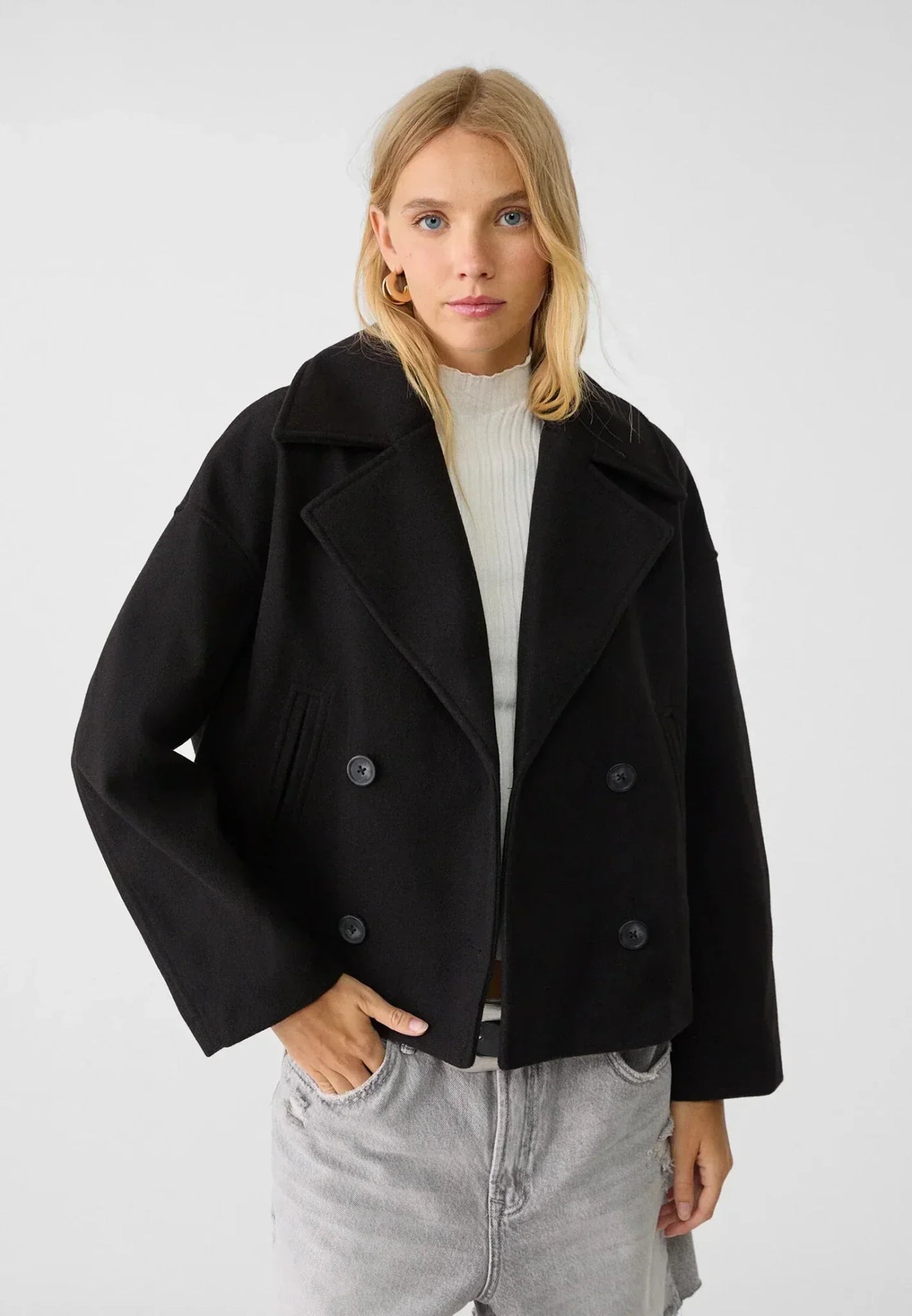 Women's Vintage Style Double-breasted Winter Jacket