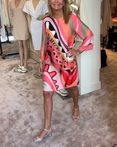 XENIA | Colourful spring Dress