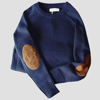 Alaric | Vintage Elbow-Patch Sweater