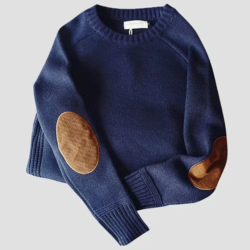 Alaric | Vintage Elbow-Patch Sweater