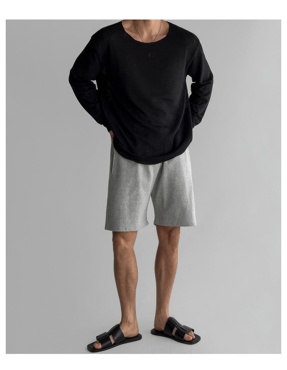 Asher | Relaxed Long-Sleeve Men’s Shirt