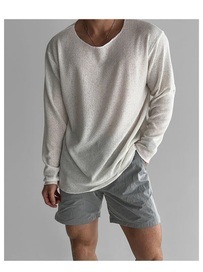 Asher | Relaxed Long-Sleeve Men’s Shirt