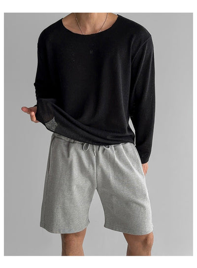 Asher | Relaxed Long-Sleeve Men’s Shirt