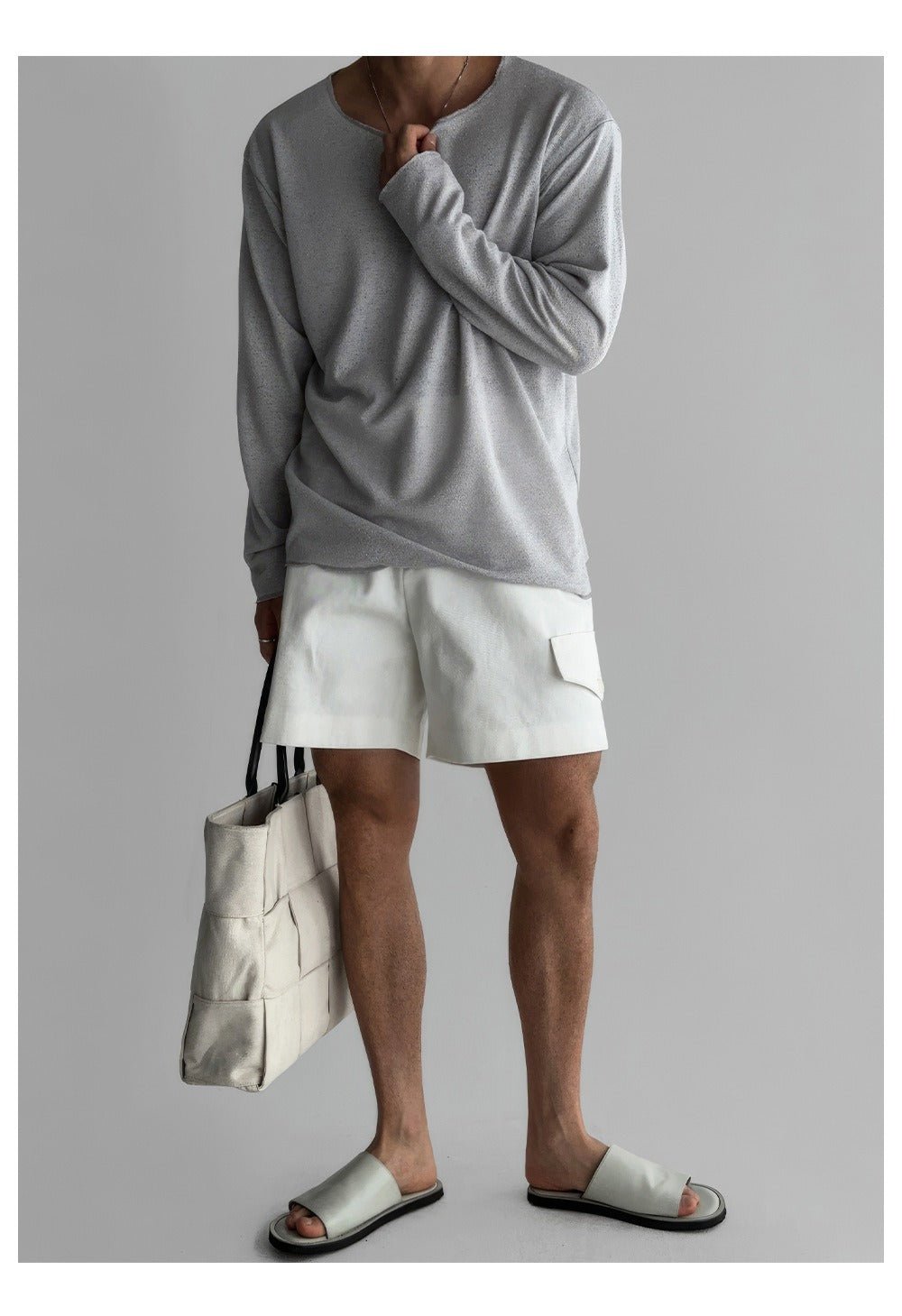 Asher | Relaxed Long-Sleeve Men’s Shirt