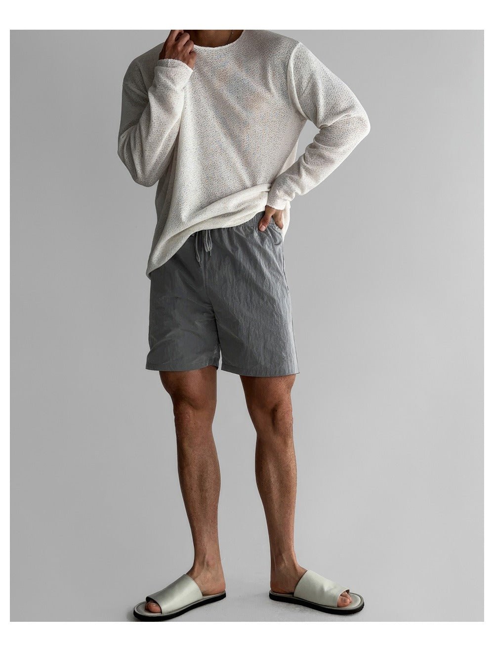 Asher | Relaxed Long-Sleeve Men’s Shirt