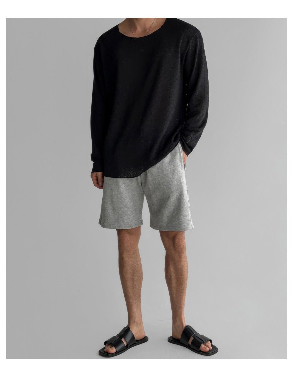 Asher | Relaxed Long-Sleeve Men’s Shirt