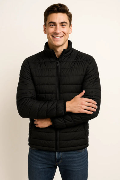 Men's Casual Padded Puffer Jacket