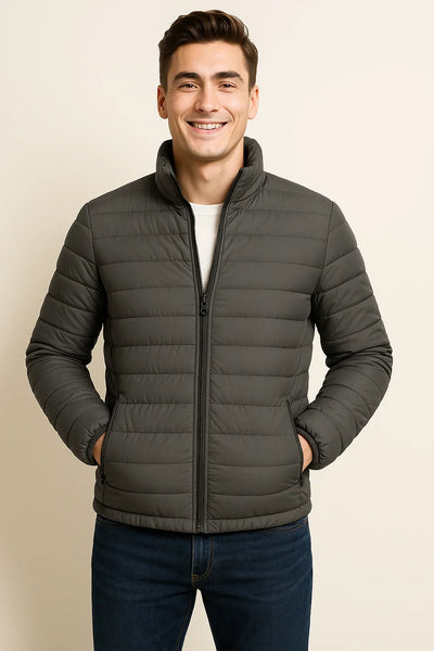 Men's Casual Padded Puffer Jacket