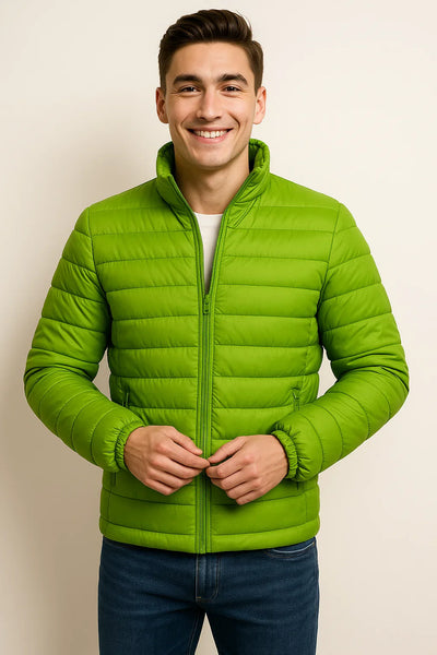 Men's Casual Padded Puffer Jacket