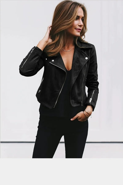 Women's Multifunctional Biker Jacket