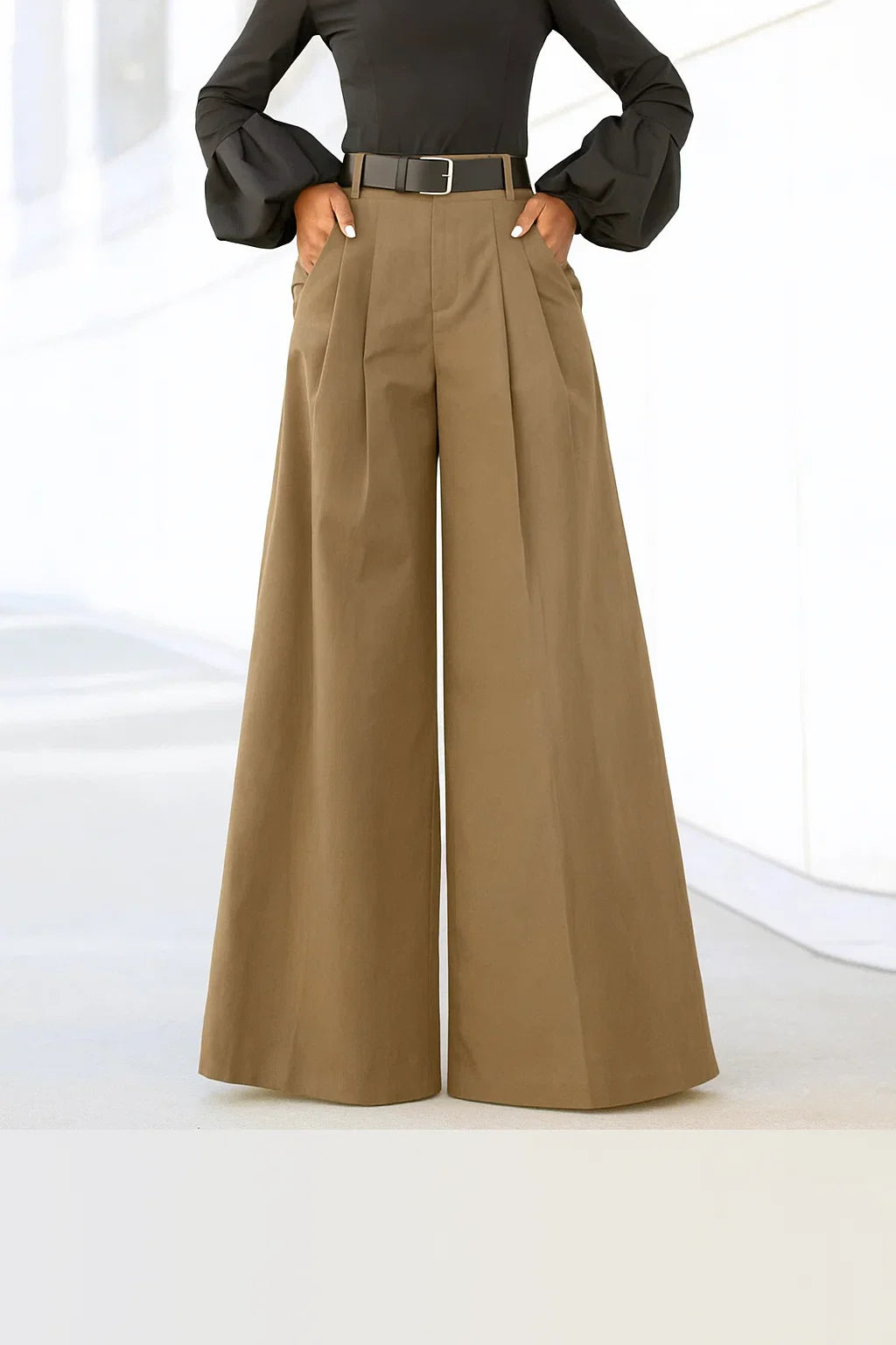 Women's Classic Wide Leg Pants