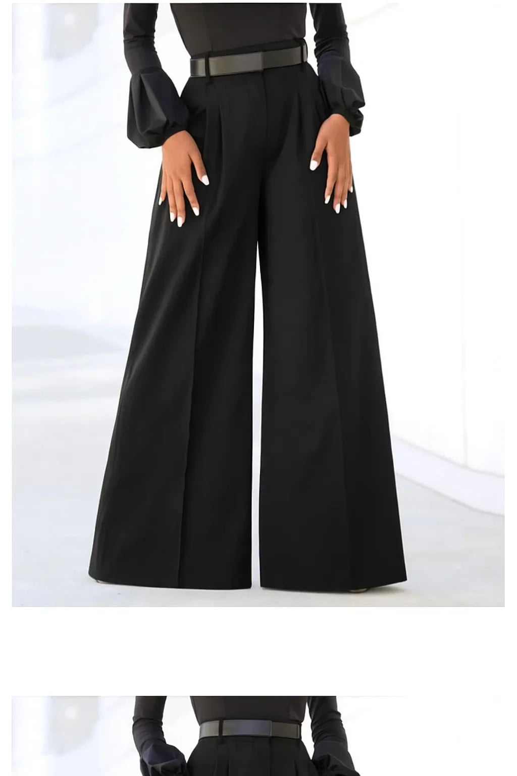 Women's Classic Wide Leg Pants