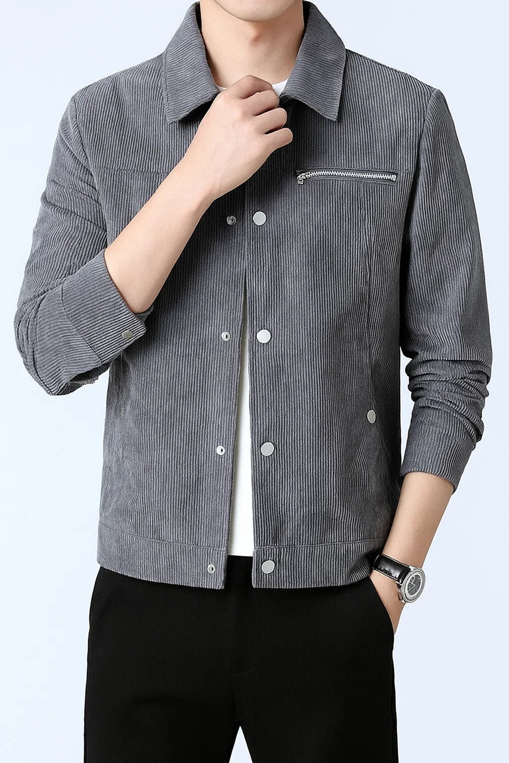 Men's Elegant Bomber Jacket