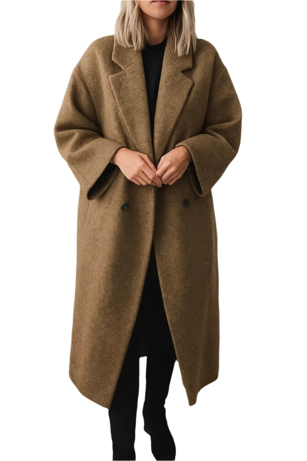 Women's Elegant Loosed Fit Long Winter Jacket